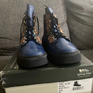 Womens real leather boots